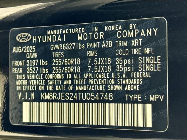 2026 Hyundai Palisade XRT Pro
