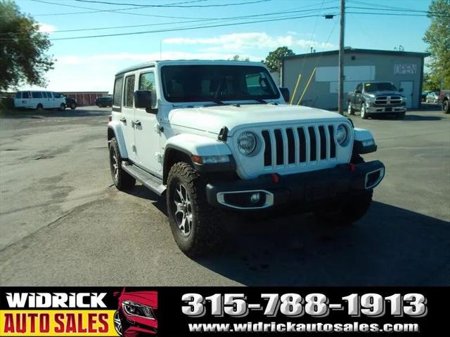 2020 Jeep Wrangler Sahara 4x4 for sale in Watertown, NY