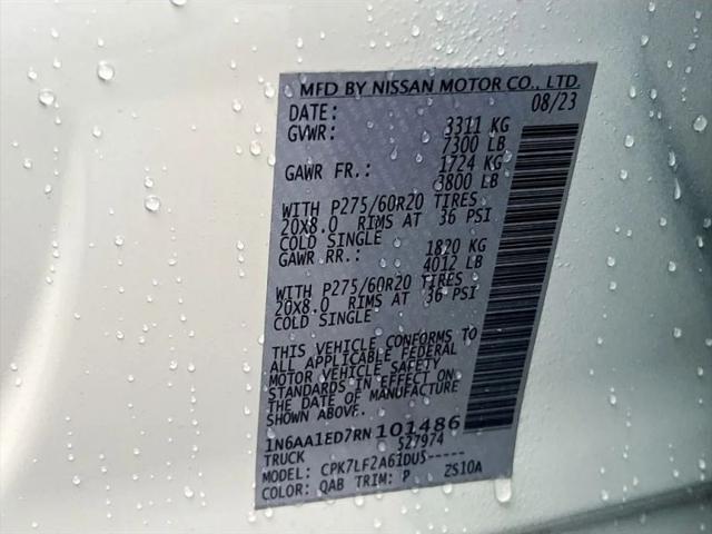 2024 Nissan Titan Crew Cab Platinum Reserve 4x4