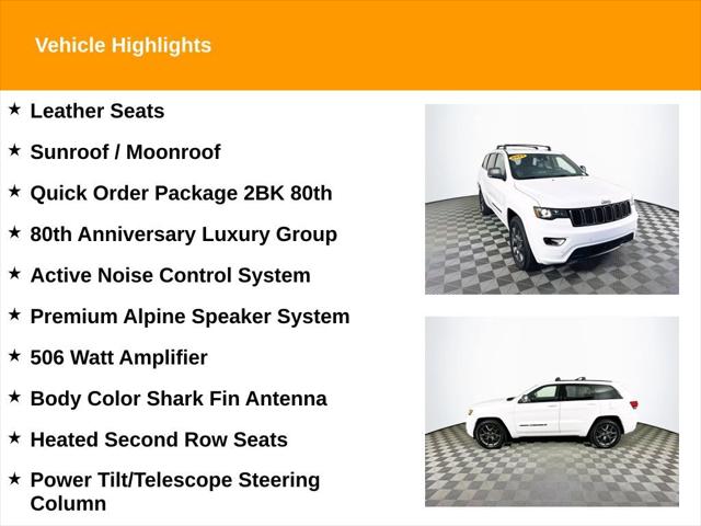 2021 Jeep Grand Cherokee 80th Anniversary 4X4 2021 Jeep Grand Cherokee 80th Anniversary 4X4