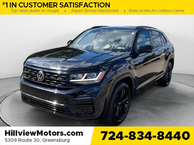 2023 Volkswagen Atlas Cross Sport 3.6L V6 SEL R-Line Black