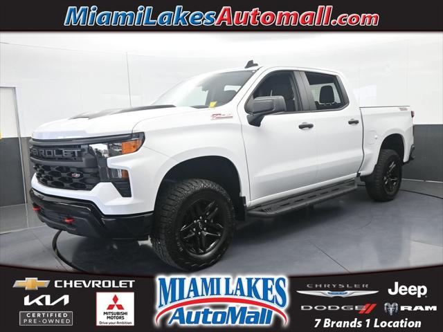 2024 Chevrolet Silverado 1500 4WD Crew Cab Short Bed Custom Trail Boss for sale in Miami Lakes, FL