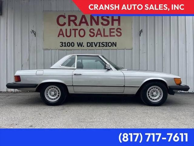 1982 Mercedes-Benz 380 SERIES 380 SL 2dr Convertible for sale in Arlington, TX