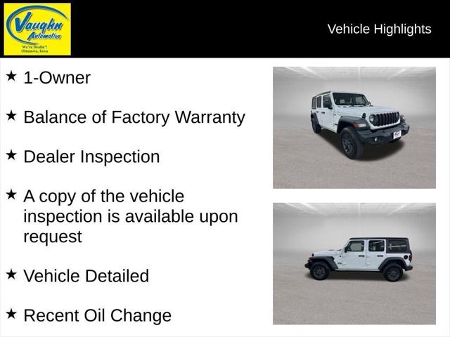 2024 Jeep Wrangler 4-Door Sport S 4x4