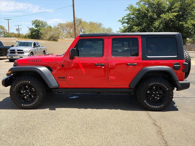 2021 Jeep Wrangler Unlimited Willys 4x4 2021 Jeep Wrangler Unlimited Willys 4x4