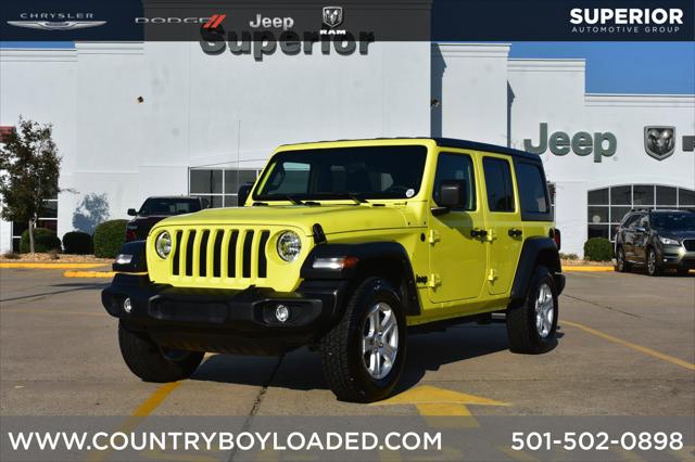 2023 Jeep Wrangler 4-Door Sport S 4x4