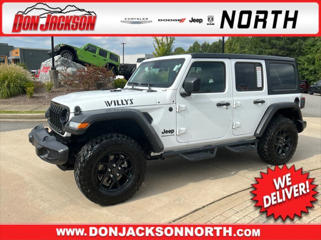 2025 Jeep Wrangler 4-Door Willys 4x4