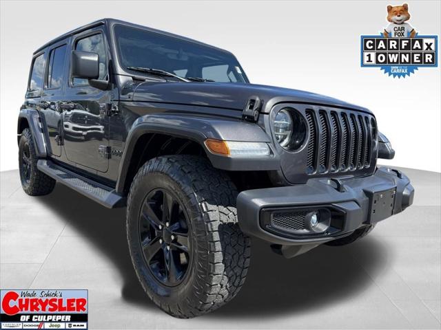 2020 Jeep Wrangler Unlimited Sahara Altitude 4X4