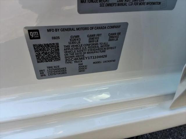 2026 Chevrolet Silverado 2500HD Crew Cab, Standard Bed, WT, 4WD