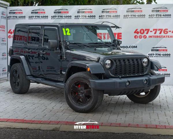 2012 Jeep Wrangler Unlimited Sahara for sale in Orlando, FL