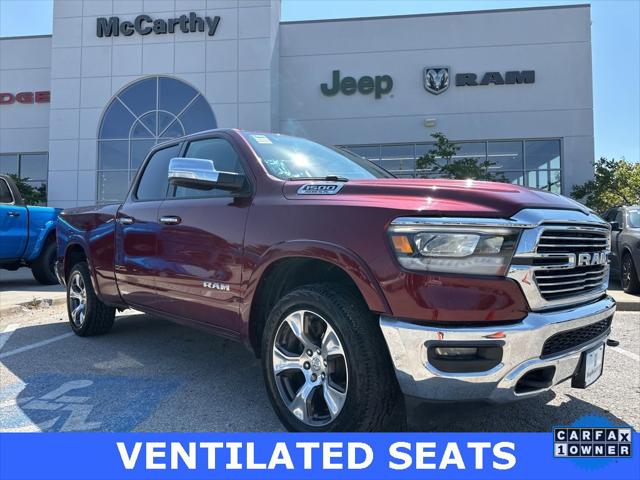 2019 RAM 1500 Laramie Quad Cab 4x4 64 Box 2019 RAM 1500 Laramie Quad Cab 4x4 64 Box