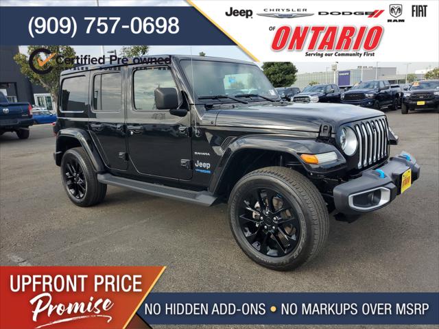 2022 Jeep Wrangler 4xe Unlimited Sahara 4x4