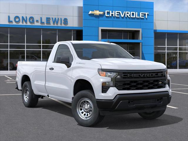 New 2026 Chevrolet Silverado 1500 4WD Regular Cab Long Bed WT For Sale in Muscle Shoals, AL