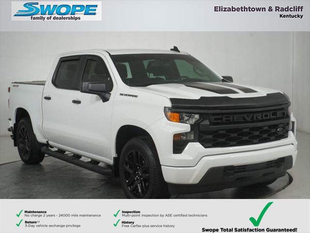 2024 Chevrolet Silverado 1500 4WD Crew Cab Short Bed Custom 2024 Chevrolet Silverado 1500 4WD Crew Cab Short Bed Custom