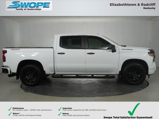 2024 Chevrolet Silverado 1500 4WD Crew Cab Short Bed Custom 2024 Chevrolet Silverado 1500 4WD Crew Cab Short Bed Custom