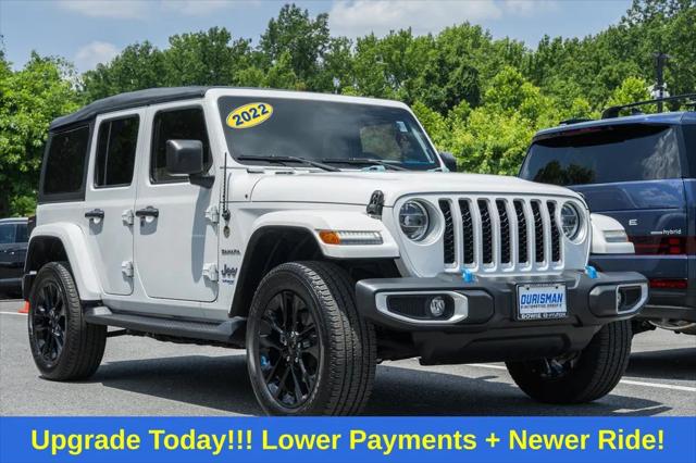 2022 Jeep Wrangler 4xe Unlimited Sahara 4x4