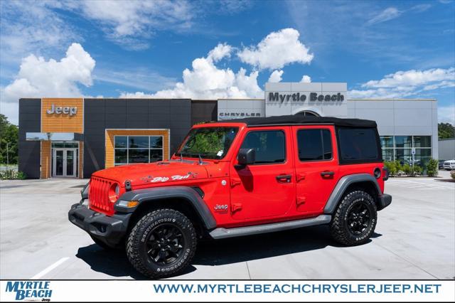 2018 Jeep Wrangler Unlimited Sport S 4x4