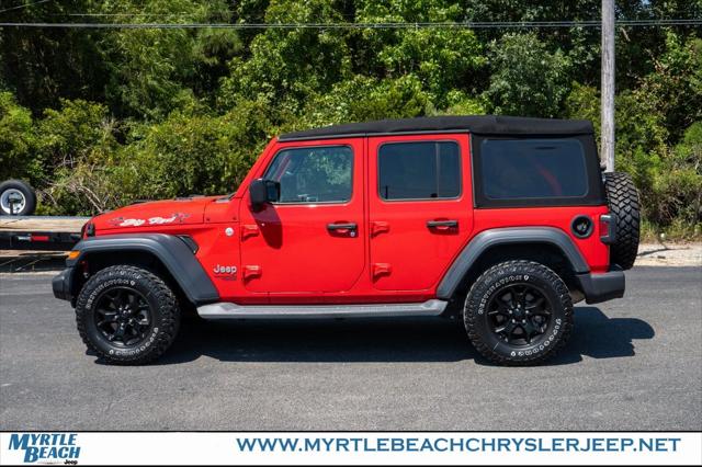 2018 Jeep Wrangler Unlimited Sport S 4x4