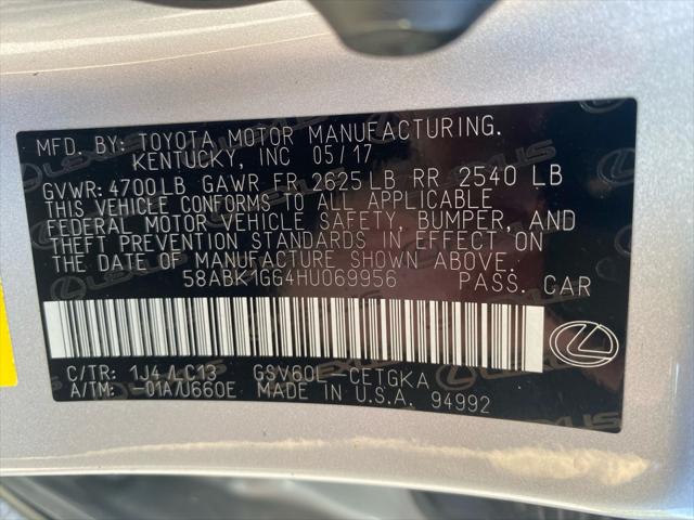2017 Lexus ES 350 Unknown