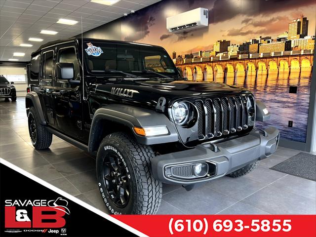 2021 Jeep Wrangler Unlimited Willys 4x4 2021 Jeep Wrangler Unlimited Willys 4x4