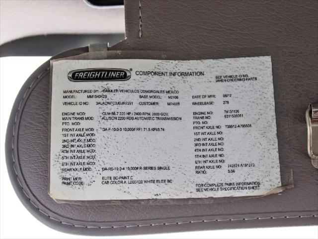 2018 Freightliner M2 Unknown