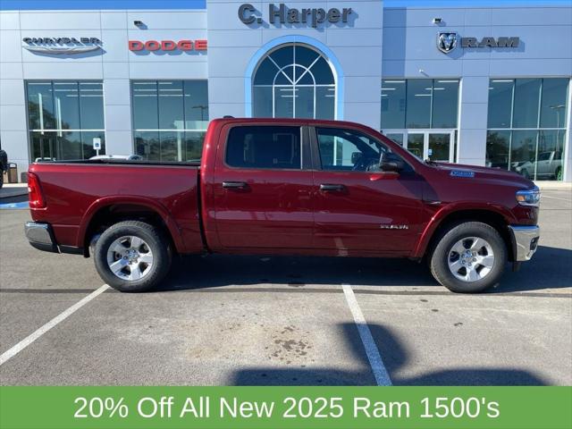 2025 RAM Ram 1500 RAM 1500 BIG HORN CREW CAB 4X4 57 BOX