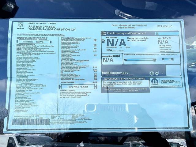 2026 Ram 5500 Chassis Cab Tradesman