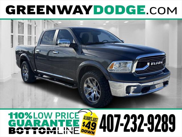 2018 RAM 1500 Limited Crew Cab 4x4 57 Box