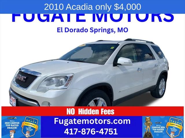 2010 GMC Acadia SLT-2 2010 GMC Acadia SLT-2