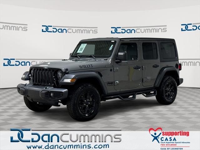 2021 Jeep Wrangler Unlimited Willys 4x4 2021 Jeep Wrangler Unlimited Willys 4x4