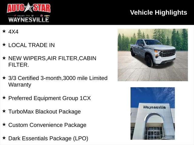 2025 Chevrolet Silverado 1500 4WD Double Cab Standard Bed Custom