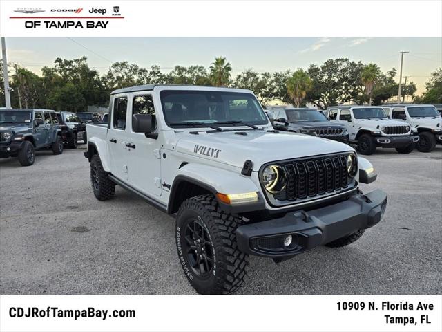 2025 Jeep Gladiator GLADIATOR WILLYS 4X4 2025 Jeep Gladiator GLADIATOR WILLYS 4X4