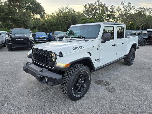2025 Jeep Gladiator GLADIATOR WILLYS 4X4 2025 Jeep Gladiator GLADIATOR WILLYS 4X4