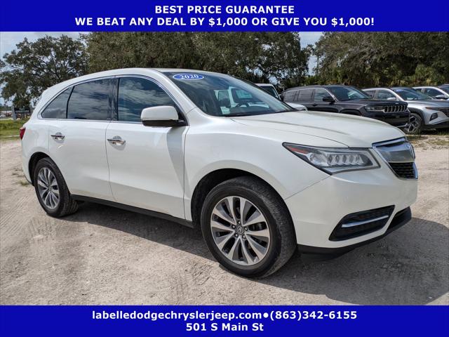 2016 Acura MDX Technology & AcuraWatch Plus Packages