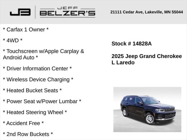 2025 Jeep Grand Cherokee L Laredo 4x4