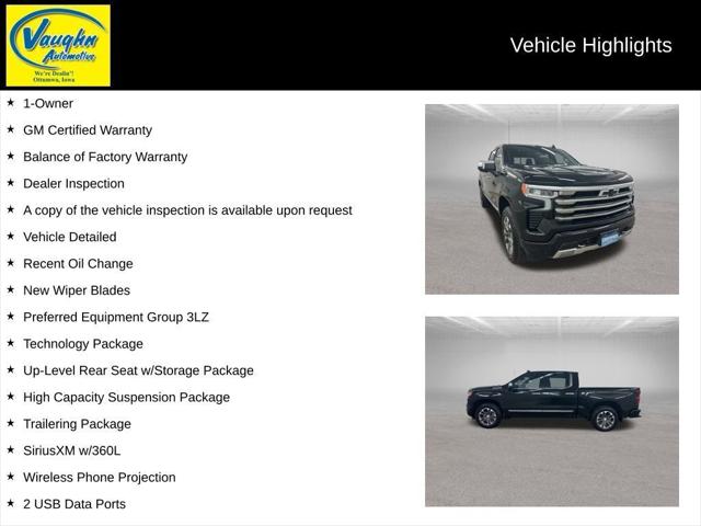 2023 Chevrolet Silverado 1500 4WD Crew Cab Short Bed High Country