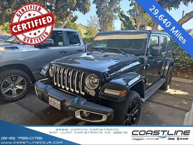 2022 Jeep Wrangler 4xe Unlimited Sahara 4x4