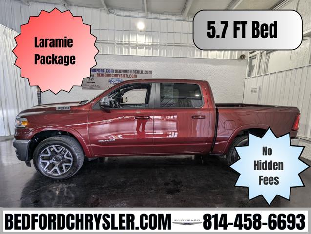 2025 RAM 1500 Laramie Crew Cab 4x4 57 Box 2025 RAM 1500 Laramie Crew Cab 4x4 57 Box