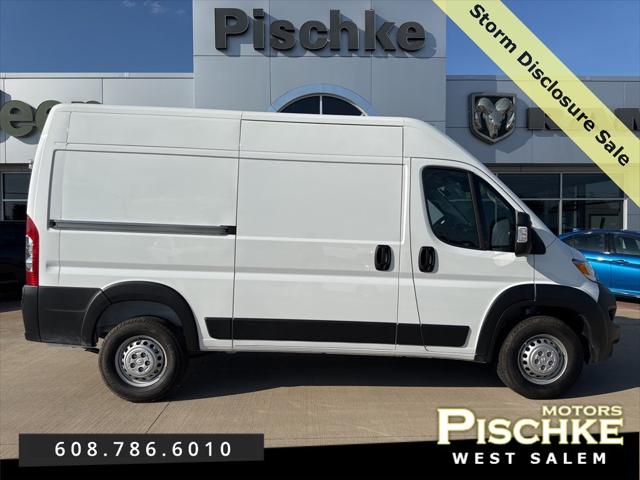 2025 RAM ProMaster 1500 Cargo Van Tradesman High Roof 136 WB w/Pass Seat