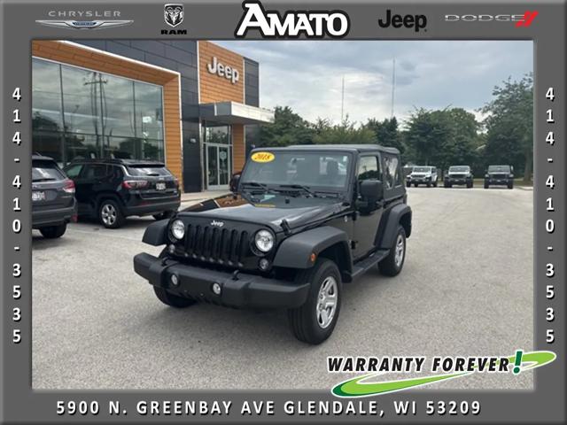 2018 Jeep Wrangler JK Sport 4x4 2018 Jeep Wrangler JK Sport 4x4