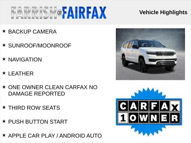 2024 Wagoneer Grand Wagoneer L Series II 4x4 2024 Wagoneer Grand Wagoneer L Series II 4x4