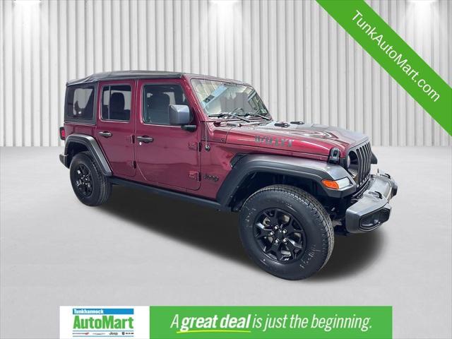 2021 Jeep Wrangler Unlimited Willys 4x4 2021 Jeep Wrangler Unlimited Willys 4x4