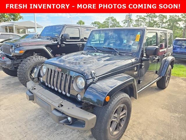 2017 Jeep Wrangler Unlimited 75th Anniversary Edition 4x4