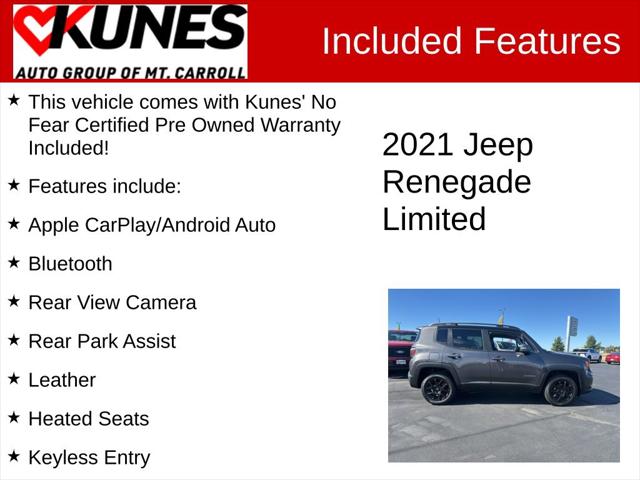2021 Jeep Renegade Limited 4X4