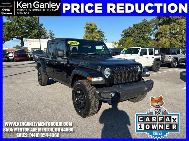 2021 Jeep Gladiator Willys Sport 4x4 2021 Jeep Gladiator Willys Sport 4x4