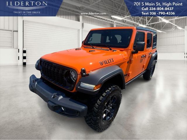 2025 Jeep Wrangler WRANGLER 4-DOOR WILLYS 2025 Jeep Wrangler WRANGLER 4-DOOR WILLYS
