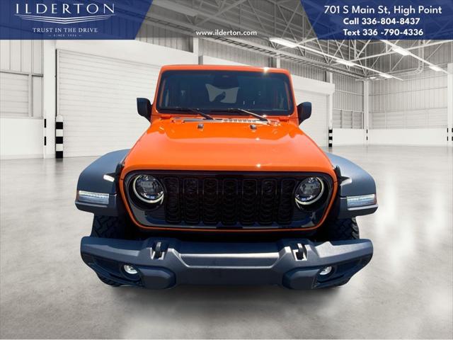 2025 Jeep Wrangler WRANGLER 4-DOOR WILLYS 2025 Jeep Wrangler WRANGLER 4-DOOR WILLYS