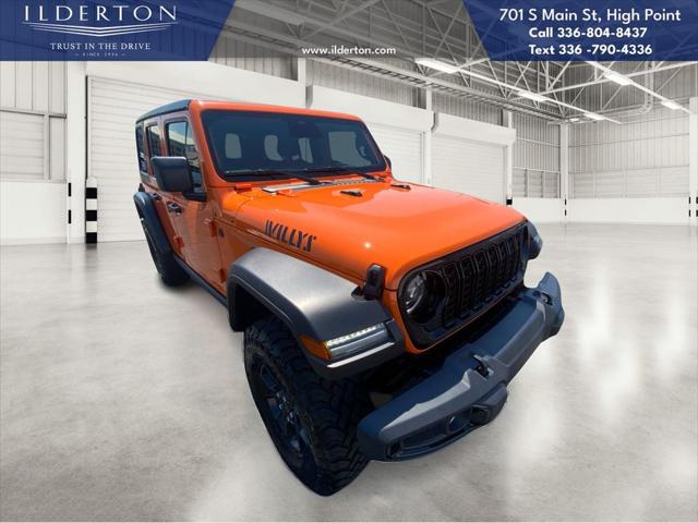 2025 Jeep Wrangler WRANGLER 4-DOOR WILLYS 2025 Jeep Wrangler WRANGLER 4-DOOR WILLYS
