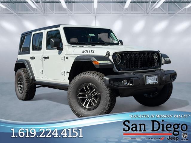 2025 Jeep Wrangler WRANGLER 4-DOOR WILLYS 2025 Jeep Wrangler WRANGLER 4-DOOR WILLYS