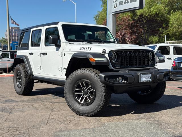 2025 Jeep Wrangler WRANGLER 4-DOOR WILLYS 2025 Jeep Wrangler WRANGLER 4-DOOR WILLYS